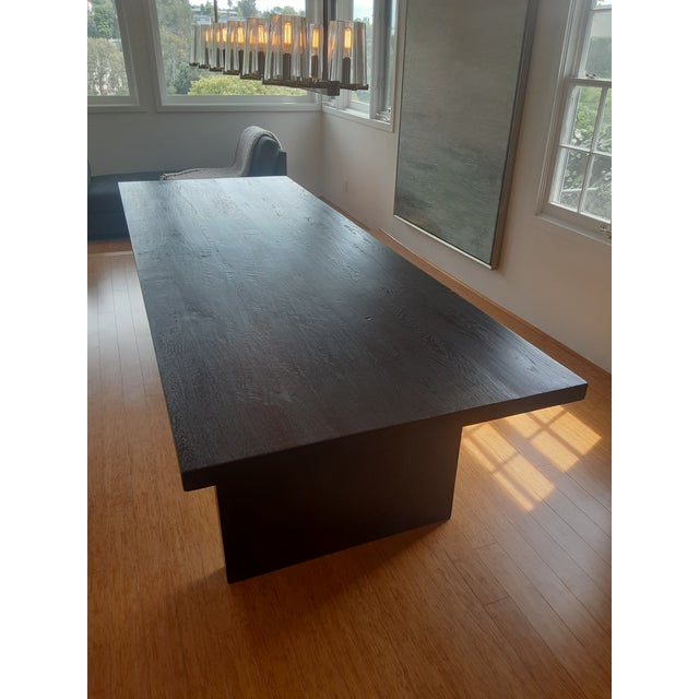 Restoration Hardware Reclaimed Russian Oak Dining Table | Chairish