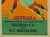 Art Deco 1932 Spanish Soccer Poster, Mestalla, Valencia vs. f.c. Barcelona, 12 Enero 1932 For Sale - Image 3 of 4