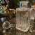 Mid-Century Modern Tiffany and Co. Decanters Heavy Cut Crystal - A Pair For Sale - Image 3 of 8