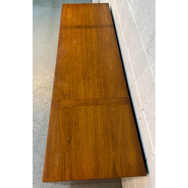 Henredon Circa 60' Mid-Century Walnut Six Drawer Lowboy Dresser For Sale - Image 13 of 18
