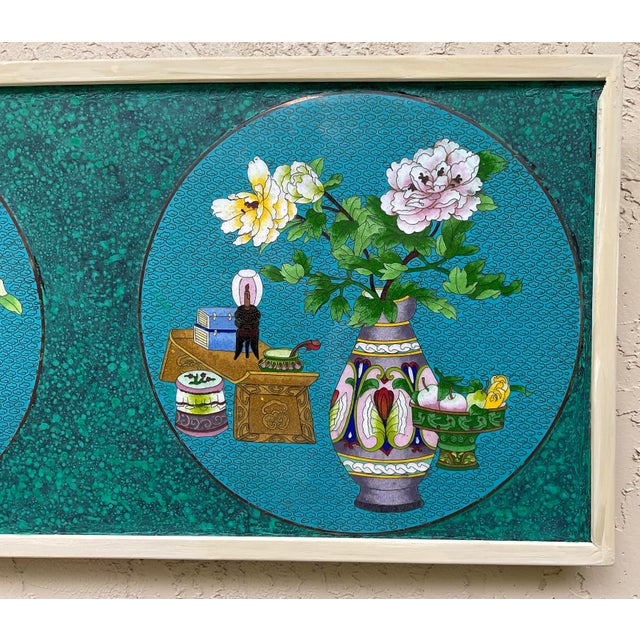 Exquisite Reimagined Chinese Antique Wall Panel – Floral , Art by Joseph Malekan For Sale In Miami - Image 6 of 14