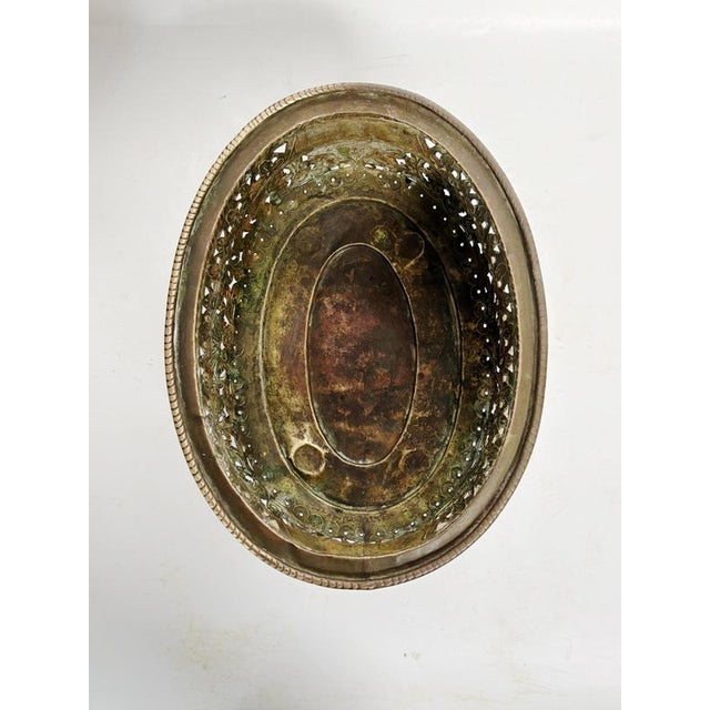 Brass Planter with Lion's Head and Paws, France, 1960 For Sale - Image 9 of 11