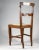 Vintage Wooden & Straw Chair For Sale - Image 4 of 6