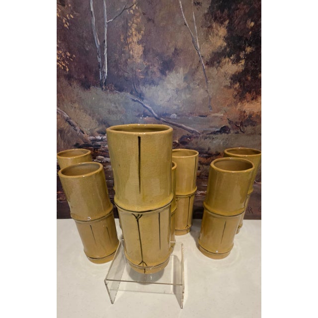 Add a touch of authentic mid-century Tiki style to your home bar with these vintage Paul Marshall Products (PMP) "61...