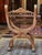 Antique Dagobert Armchair in Walnut For Sale - Image 9 of 10