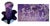 Art Glass Purple White Draped Vase Signed Rich Pitkethly For Sale - Image 16 of 18