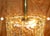 Silver Mid-Century Modern Art Deco Brass and Crystal Pendant Light from Kinkeldey, 1980s For Sale - Image 8 of 10