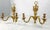 19th Century Two-Branch Candelabra Sconces in Ormolu, Set of 2 For Sale - Image 3 of 6