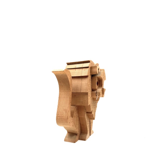 1970s Lion Wood Sculpture, Attributed to Bottega Michelangeli, Orvieto Italy 1970s For Sale - Image 5 of 12