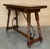 Spanish 20th Century Spanish Console Fold Out Farm Table with Wood Stretcher For Sale - Image 3 of 18