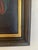 Black American Primitave School Oil Painting on Canvas, 19th Century For Sale - Image 8 of 12