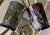 Circa 1969 St. Clair Glass Inverted Fan & Feather Carnival Reproduction Iridescent Glass Tumblers – A Pair For Sale - Image 14 of 18