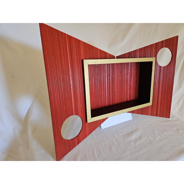 1960s MCM Atomic Retro Shadowbox Wall Art Sculpture For Sale - Image 4 of 6