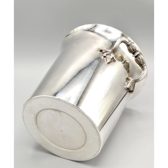 Silver Silver Wine Cooler / Ice Bucket For Sale - Image 8 of 13