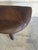 Three-Leg Brown Leather Ottoman Footstool Danish Mid-Century Modern 1970s For Sale - Image 4 of 8