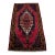 Vintage Hand Knotted Turkish Small Rug Decorative Mat for Bathroom and Kitchen Mat- 22'' X 41'' For Sale