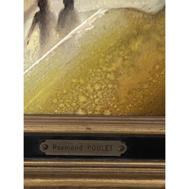 Raymond Poulet, The Lights of Man, 1990s, Oil on Canvas, Framed For Sale - Image 7 of 9