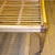 1960s Vintage Rattan Bamboo Glass Top Table For Sale - Image 5 of 8