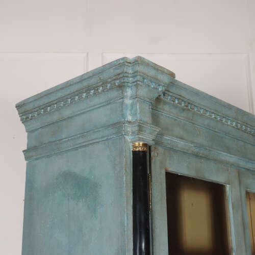 Early 19th Century Dutch Painted Cabinet For Sale - Image 13 of 14