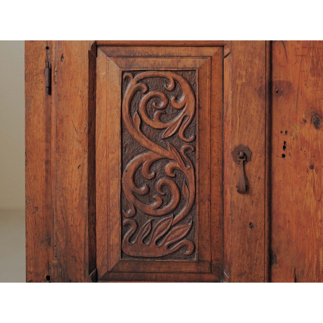 Alpine Folk Buffet in Wood, 1800s For Sale - Image 13 of 18