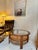 A Rare Mid Century Modern 2 Tiered Coffee Table With Cane Attributed to G Plan, Circa 1960s For Sale - Image 9 of 12
