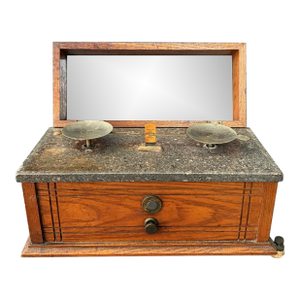 Antique Henry Troemner Apothecary Scale and Weights No. 190b