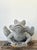 Vintage Cast Resin Frog Planter For Sale - Image 9 of 12