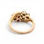 1900 - 1909 Antique Belle Époque Ruby and Diamond Clover "Toi Et Moi" Ring, Size 7.5 For Sale - Image 5 of 6