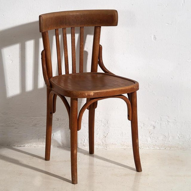 Set of Bistro Chairs from Thonet, 1900s For Sale - Image 4 of 15