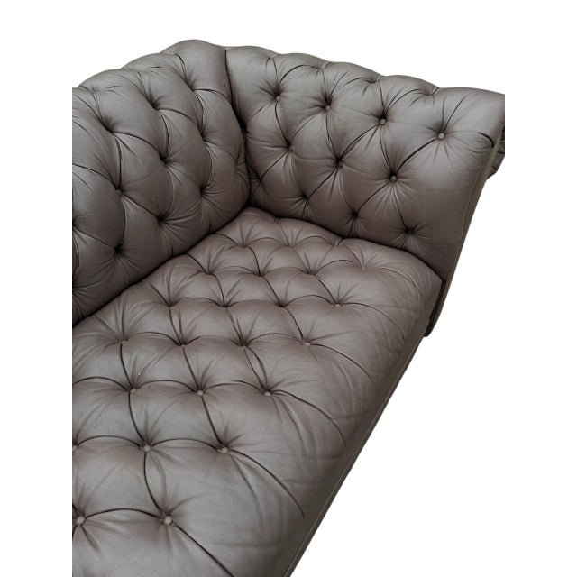 Arhaus Heritage Meets Modern Luxury With the Berwick Chesterfield Sofa by Arhaus For Sale - Image 4 of 12