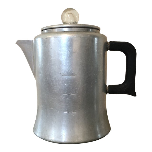 Vintage Mirro Aluminum Coffee Pot Chairish
