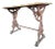 Antique Cast Iron Pub Table Circa. 1900 For Sale