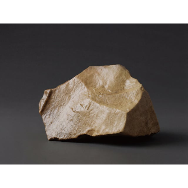 Unique Crystal Vase With Natural Stone – One of a Kind Sculptural Birthday Gift For Sale - Image 4 of 7
