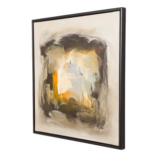 Danish Artist, Abstract Composition, Late 20th Century, Acrylic on Canvas For Sale