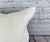 Turkish 20 x 20 Hemp Pillow Turkish Cushion Natural Grayish White Pillow Cushion Cover For Sale - Image 3 of 4