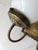 Mid 20th Century Vintage Milk Glass Globe Two Light Aged Brass Sconce For Sale - Image 5 of 9