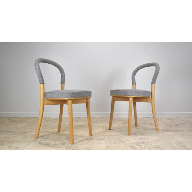 Tan Erik Gunnar Asplund “501 Gothenburg” Chairs for Cassina – Set of 4 For Sale - Image 8 of 12