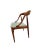 Wood Danish Teak and Velvet No. 16 Dining Chairs attributed to Johannes Andersen, 1960s, Set of 6 For Sale - Image 7 of 8