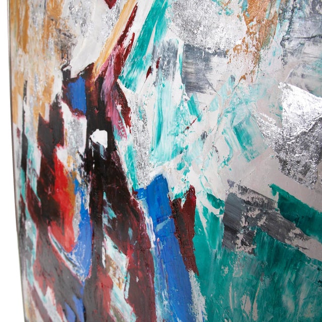 Kenneth Ludwig Chicago Far Hand Abstract Original Painting For Sale - Image 4 of 5