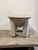 Brutalist Stone Concrete Outdoor Table Pedestal Form For Sale - Image 10 of 11