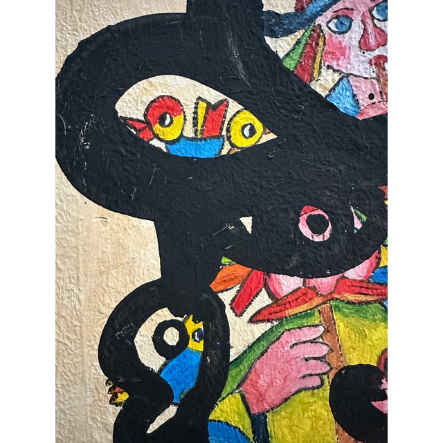 Late 20th Century Rare, Original Painting, Peter Keil For Sale - Image 5 of 7