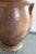 Ceramic Vintage Stone Jar Table Lamp With New Shade For Sale - Image 7 of 7