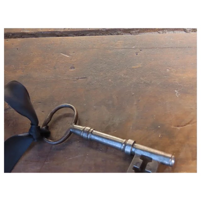 Auburn Early 19th Century French Provincial Petite Armoire Great Patina For Sale - Image 8 of 12