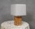 Maple Wood Table Lamp by Tommaso Barbi, 1980s For Sale - Image 9 of 9