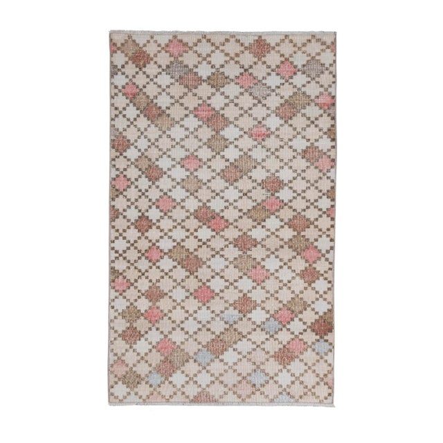 Distressed Pair Turkish Sparta Rug 3'10" X 6'2" For Sale In Philadelphia - Image 6 of 13