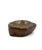 Mid-Century Modern Luxury Fossil Brown Marble Ashtray Bowl, France 1970s For Sale - Image 3 of 10