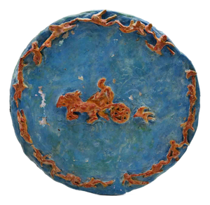 Sirio Pellegrini, Galloping Cart Sculpture, 1960s, Terracotta