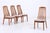 Vintage Danish Chairs from Schou Andersen, Set of 4 For Sale - Image 16 of 16