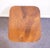 Late 19th Century Vintage Antique Late 19th Century Solid Mahogany Traditional Georgian Style 19x22" Tilt Top Accent End Table For Sale - Image 5 of 10
