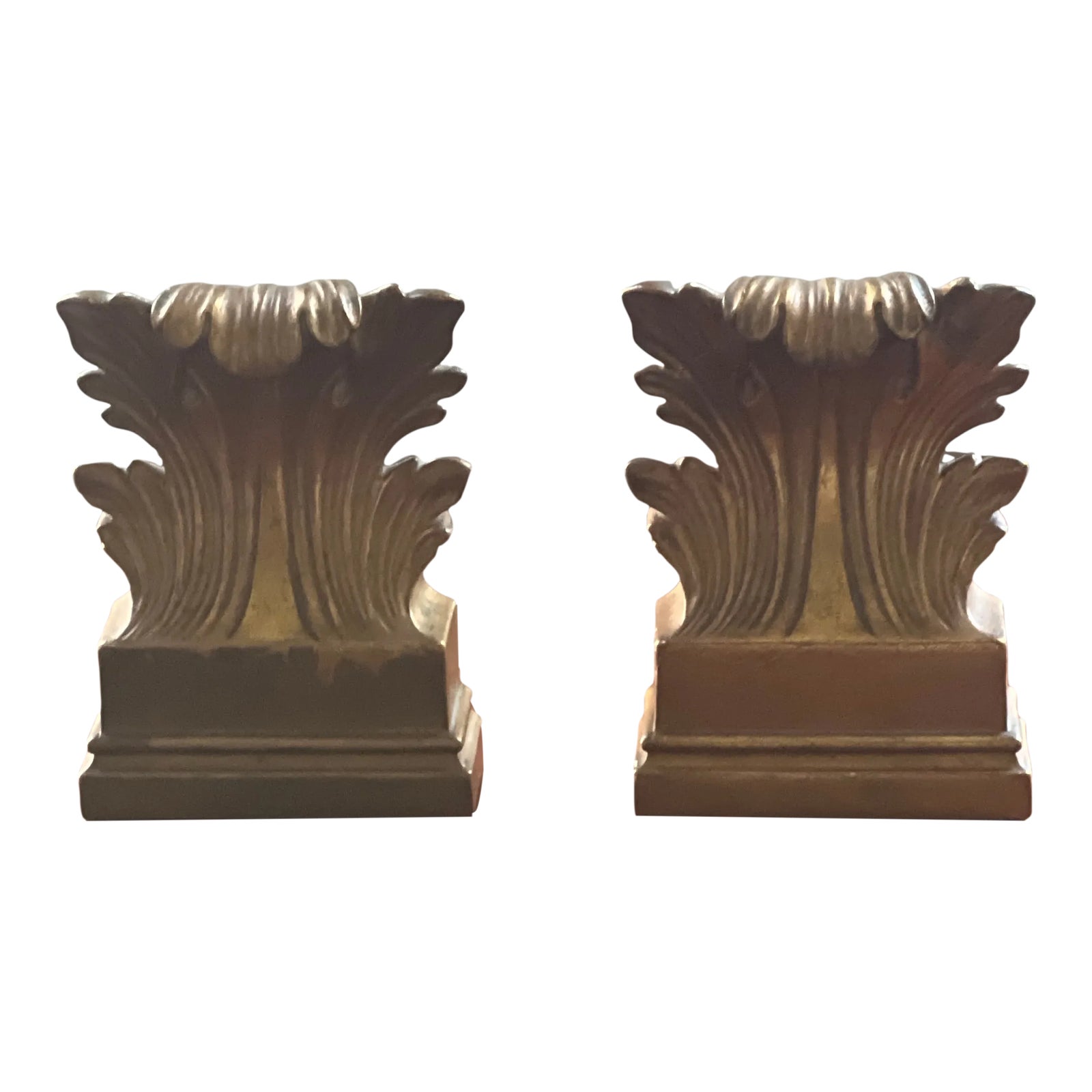 Mid-Century Italian Neoclassical Bookends - a Pair | Chairish